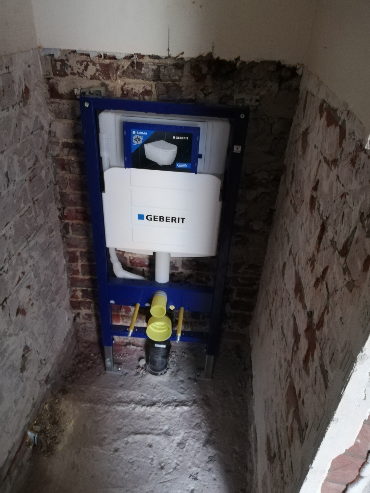 Geberit inbouwsysteem